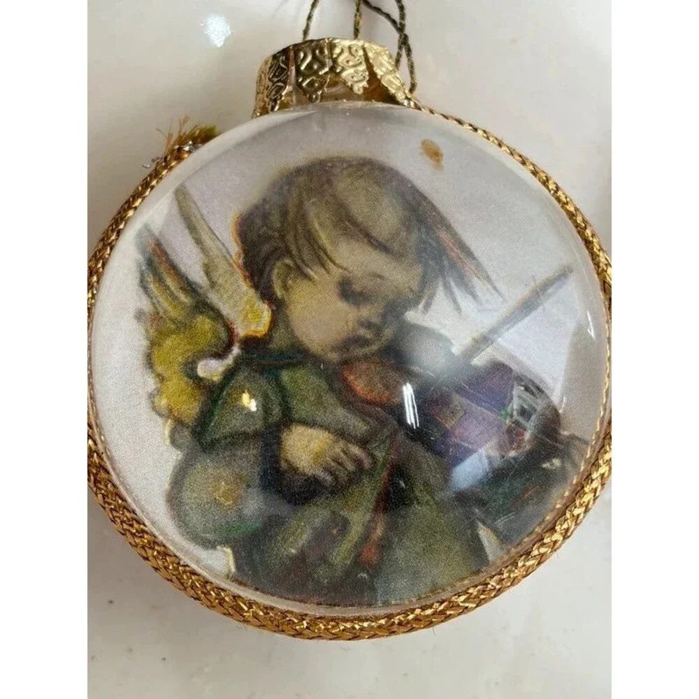 Vintage Hummel Ornaments Double-Sided